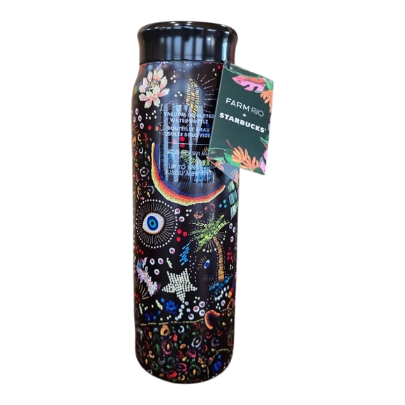 Starbucks Farm Rio Collab Vacuum Insulated 20 Ounce Water Bottle - Picture 2 of 6
